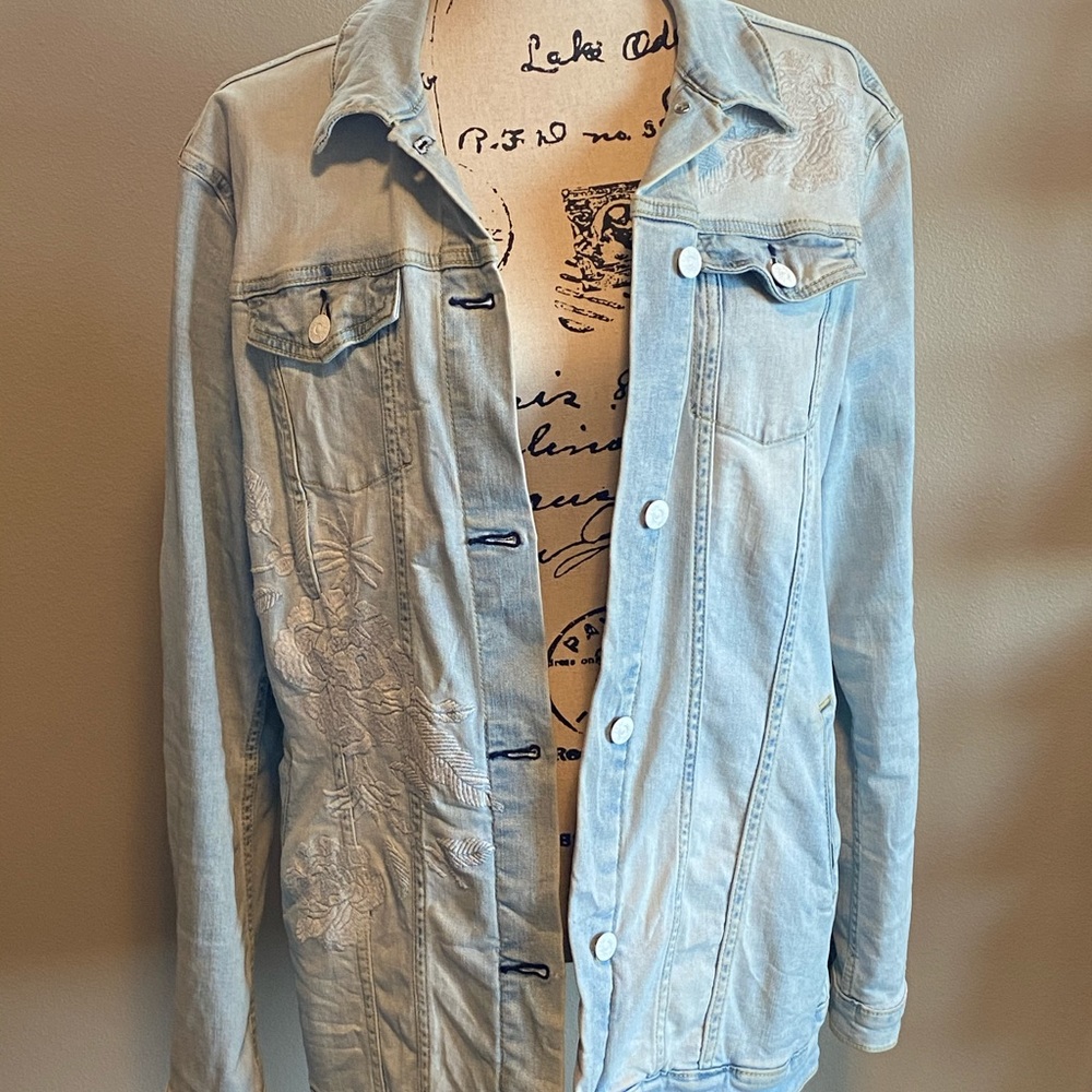 LuLaRoe Jaxon Jean Jacket